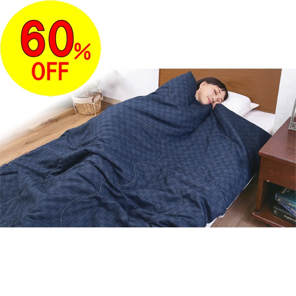 【60％OFF】裏ガーゼしじら織ケット