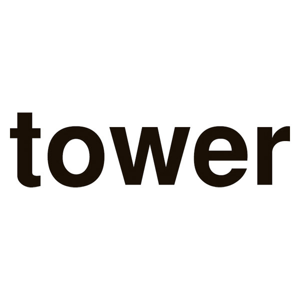 tower 収納付きドライヤー＆ヘアアイロンスタンド ブラック