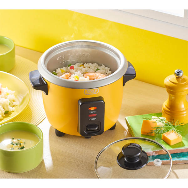 Toffy ミニ炊飯器1.5合 カナリアイエロー