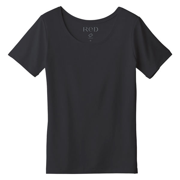 ReD　バイタルテックシリーズ Uネックインナー（女性用） ブラック LL