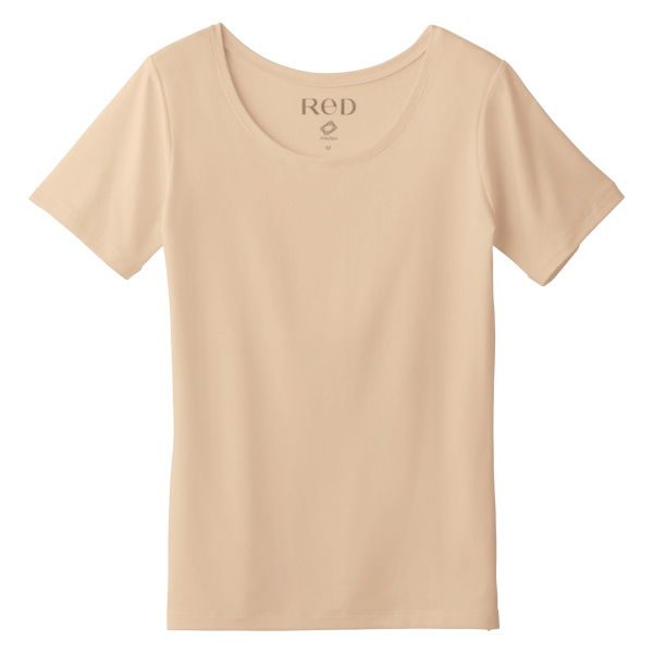 ReD　バイタルテックシリーズ Uネックインナー（女性用） ベージュ L